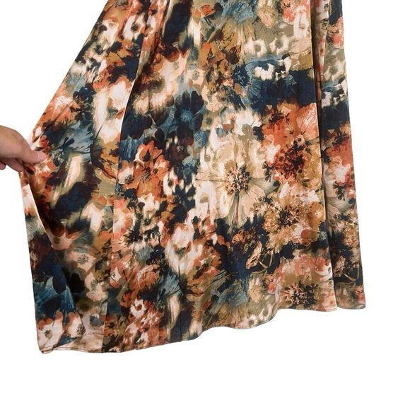 Nicole Miller Floral Maxi Dress - Multicolor - Picture 5 of 11